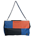 Patchwork Chain Clutch, front view